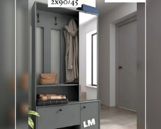 Dəhliz dolabı təmiz laminatla