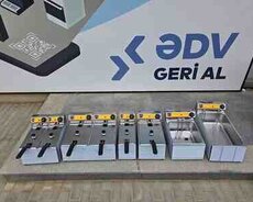 Kartof fri, pirojki bişirən Remta