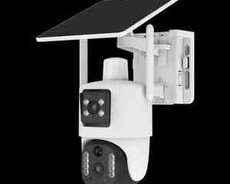4G sim kartlı solar 360 FHD kamera 8MP, 4K+64GB