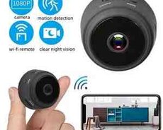 Wifi batareyalı mini kamera 1.2gün enerji+32GB