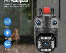 Wi-Fi PTZ Kamera 360FHD 12MP, 4K+64GB