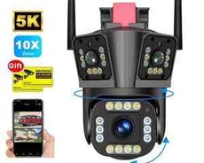 Wi-Fi PTZ kamera 360FHD 12MP, 4K+64GB