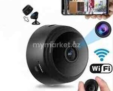 WiFi batareyalı mini kamera 1.2gün enerji+32GB