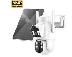 4G sim kartlı solar 360 FHD kamera 8MP, 4K+64GB