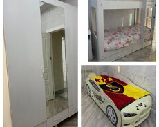 Oğlan yataq mebeli dəsti