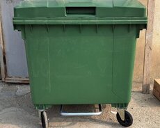 Zibilvedresi 1100 litr pedalli zibilqabi tullantiqablari