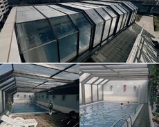 Qəbələ Qapal isti hovuz