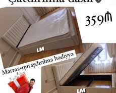 İkinəfərlik çarpayi "Taxt"