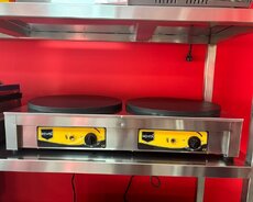 İkili krep aparatı