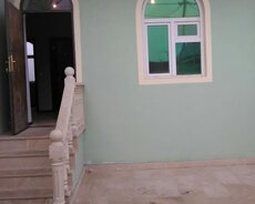 kreditlə 2 otaqli həyət evi