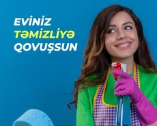 Təmizlik işləri görürəm
