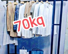 2 asilqanli 2 polkali Eni 1.10sm Hun 1.50sm Derinlik 50sm Coox