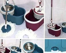 Temizləmə dəsti.Paslanmayan poladdan teleskopik qulplu svopa 145 sm