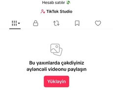 Tiktok hesabı