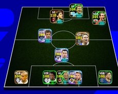 Satılıq Efootball 2025 hesabı