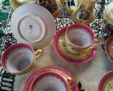 Qədim orijinal Madonna (gdr) Almaniya istehsalı kofe dəsti