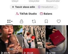 Tik tok hesabı