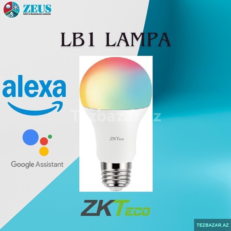 Wi-Fi Smart İşıq Lb1 Zkteco Wi-Fi Smart İşıq Lb1 Zkteco