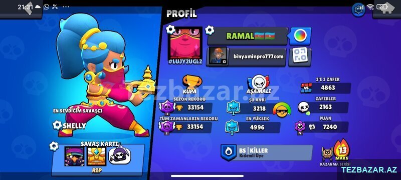 Brawl hesab möhtəşəmdir Brawl hesab möhtəşəmdir