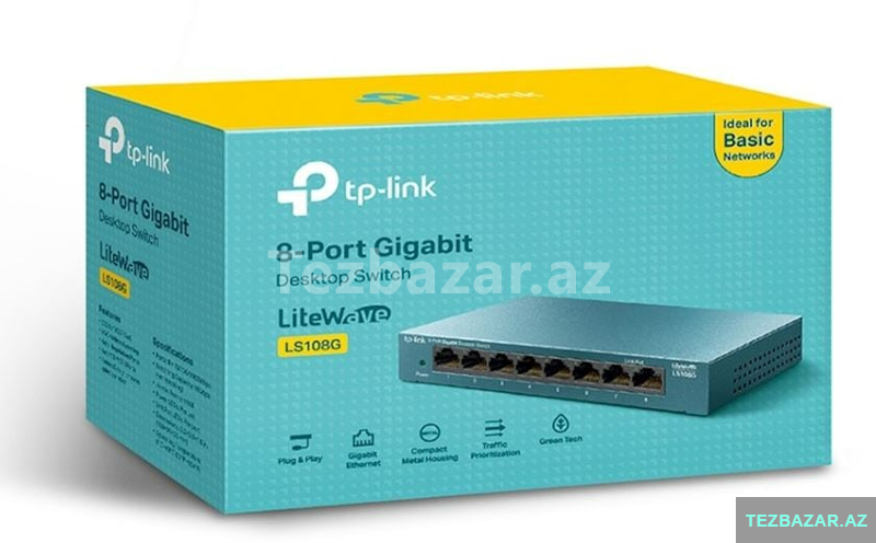 Kommutator Tp-link Litewave Ls108g Kommutator Tp-link Litewave Ls108g