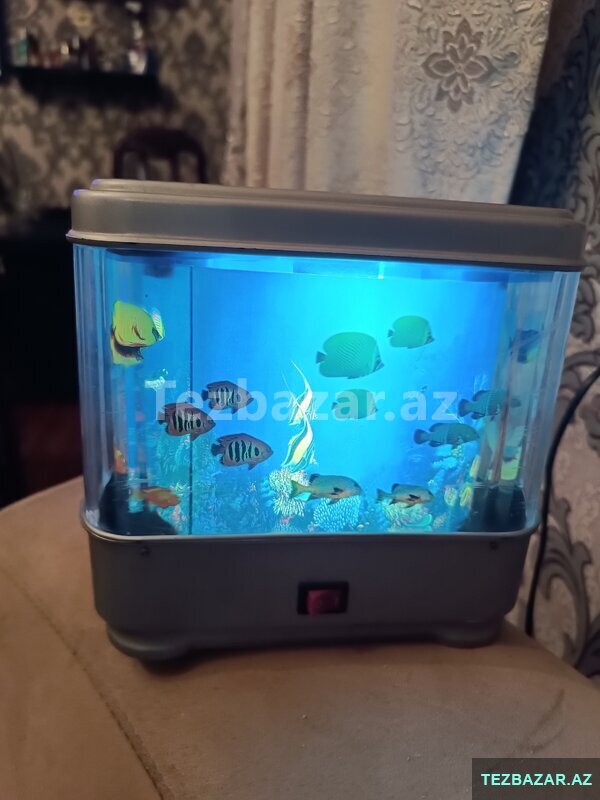 Suni Tropik Balıq Dekorativ Hərəkətli Akvarium Lampası Suni Tropik Balıq Dekorativ Hərəkətli Akvarium Lampası