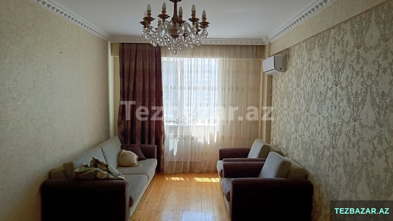 Bakıxanovda 3 otaqlı tam əşyalı əla mənzil Bakıxanovda 3 otaqlı tam əşyalı əla mənzil