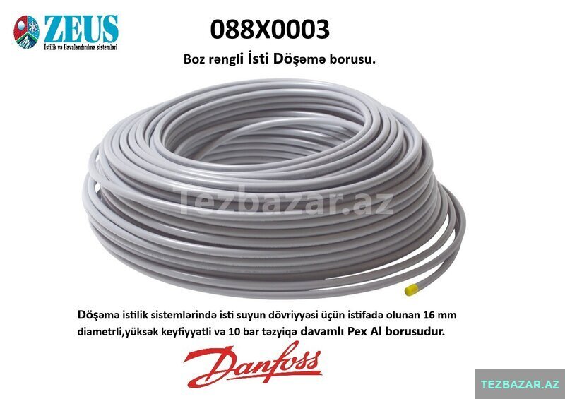 Boru Pex Al 16x2 Danfoss Boru Pex Al 16x2 Danfoss