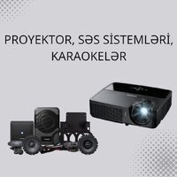 Proektor və səs avadanlıqları aləmi